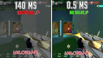 Fix all Input Delay & Latency in Valorant on ANY PC ✅