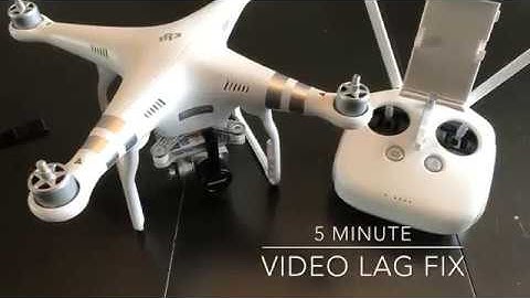 DJI Video Lag Quick Fix