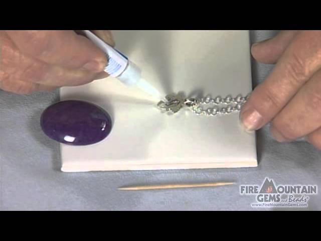 How to Use Pinch Bails with Swarovski® Pendants 