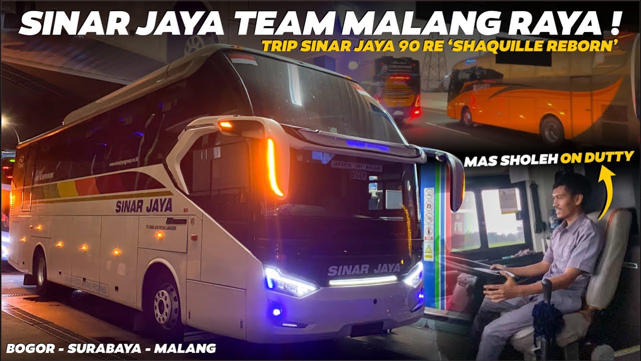 AGAK LAIN LARINYA UNIT YANG SATU INI‼️🏁 SOLARNYA COR TARGET🔥 Trip Sinar Jaya 90 RE Bogor - Malang 