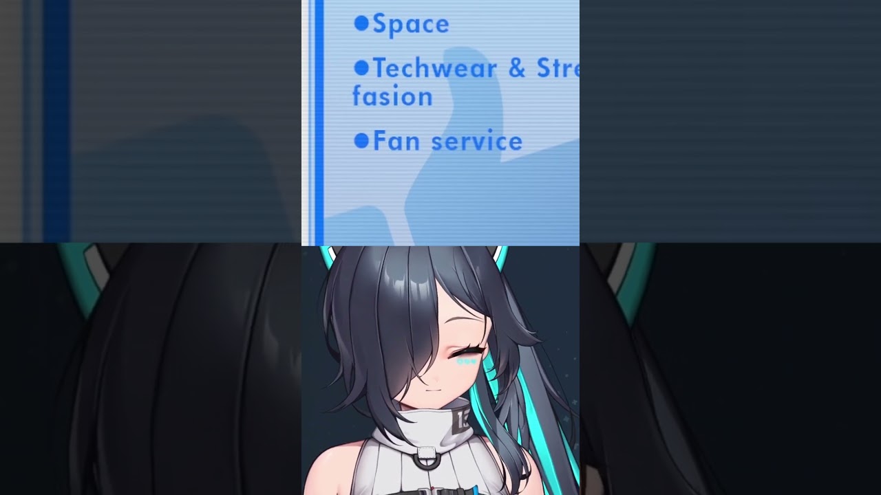 This VTuber Enjoys Fanservice... #shorts