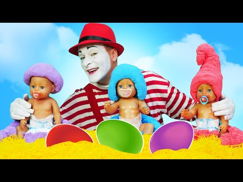 Весёлые игры прятки - Ищем БЕБИ БОН в яйцах с сюрпризом! - Видео куклы для девочек. Детские мультики