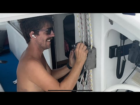 Sailing around thailand, boat projects, and touring @DawnHunters cool aluminum catamaran. 