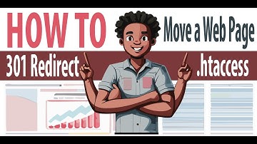 Website 301 Redirect with an .htaccess file, how to move web pages