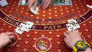 BLACKJACK $2,000 BUY IN 2 PLAYERS JULY 4 2023🍓🍌🍓🍌 screenshot 4