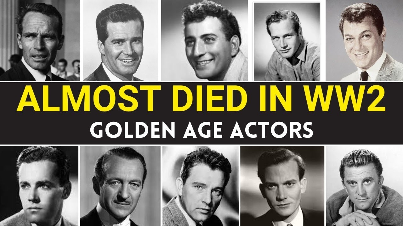 19 American Golden Age Actors Who Served During World War 2..! - YouTube