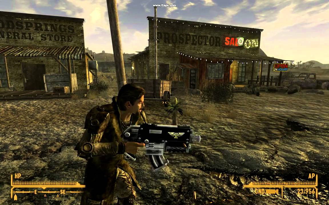 Fallout New Vegas With 40k Weps