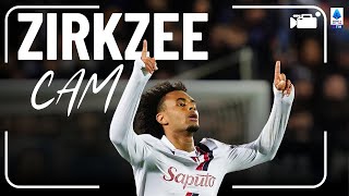 Joshua ZIRKZEE CAM | Every touch vs Atalanta | Serie A 2023/24