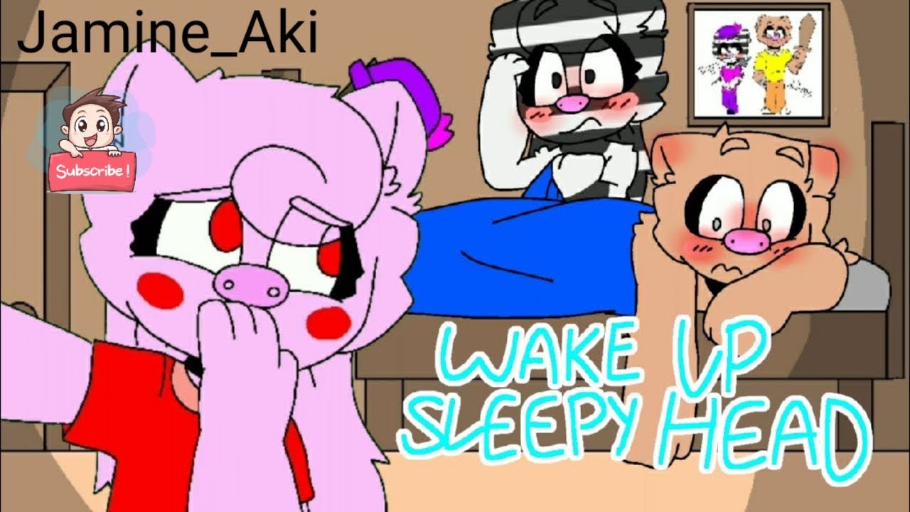 Piggy Roblox Meme Wake Up Sleepy Head My Own Drawing Animation