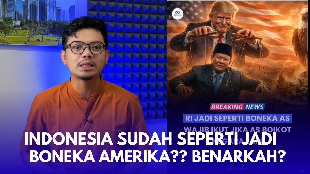 SUDAH SEPERTI BONEKANYA AS❗️mana INDONESIA yg MACAN ASIA Anti ANTEK-ANTEK ASING ITU
