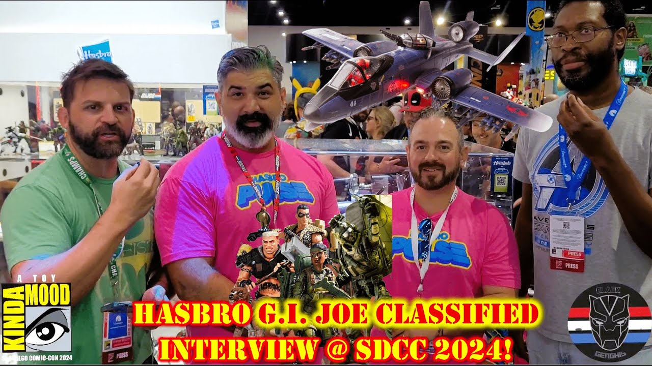 Hasbro G.I. Joe Classified Interview @ SDCC 2024! OVERKILL Confirmed!?