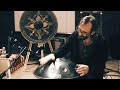 Nadayana  riding the wind  handpan  gong  liveparadox  headphones on for full experience