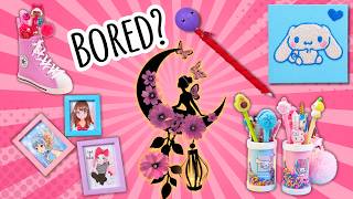 8 Cute DIY Crafts To Make When You Are Bored ✂️🎨🎀 Paper Crafts, Room Decor, Fidget, School Supplies