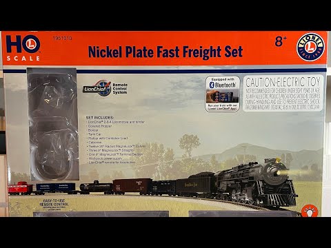 Lionel HO Nickel Plate Fast Freight Train Set!