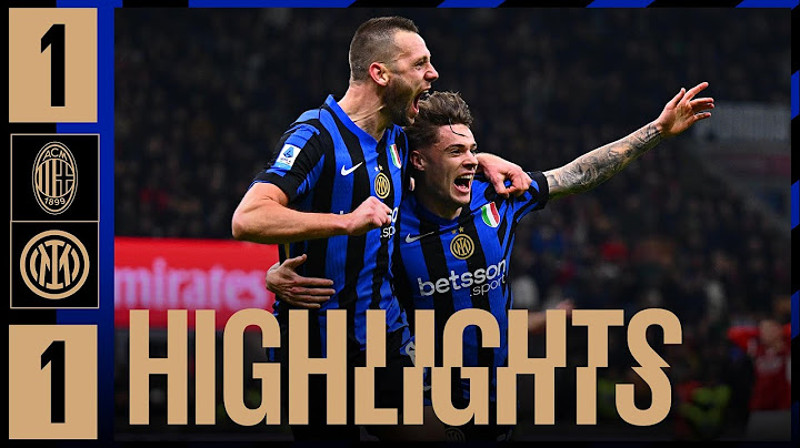 ZALEWSKI’S ASSIST AND DE VRIJ’S EQUALISER ⚽ | AC MILAN 1-1 INTER | HIGHLIGHTS | SERIE A 24/25 ⚫🔵🇬🇧