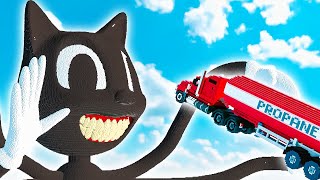 Cars vs CARTOON CAT | Teardown