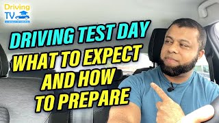 WHAT TO EXPECT AND HOW TO PREPARE ON DRIVING TEST DAY!