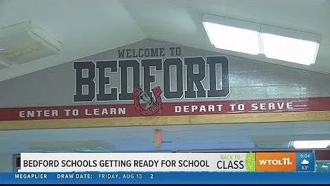 Bedford Schools getting ready for Back to Class