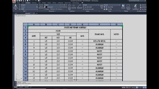 Creating and Using a Data Link to Excel in AutoCAD