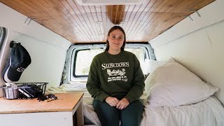 The First Night in my Newly Converted Van...