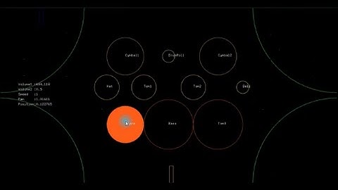 Interactive Drum by openFrameworks
