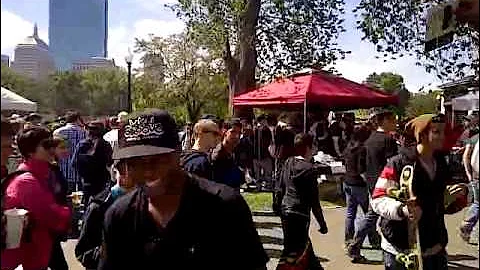 Team Kush Groove at the MassCan Freedom Rally aka Hempfest 2011