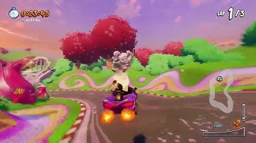 Crash Team Racing Dev Time Trials on Crash Cove, CoCo Park and Mystery Caves