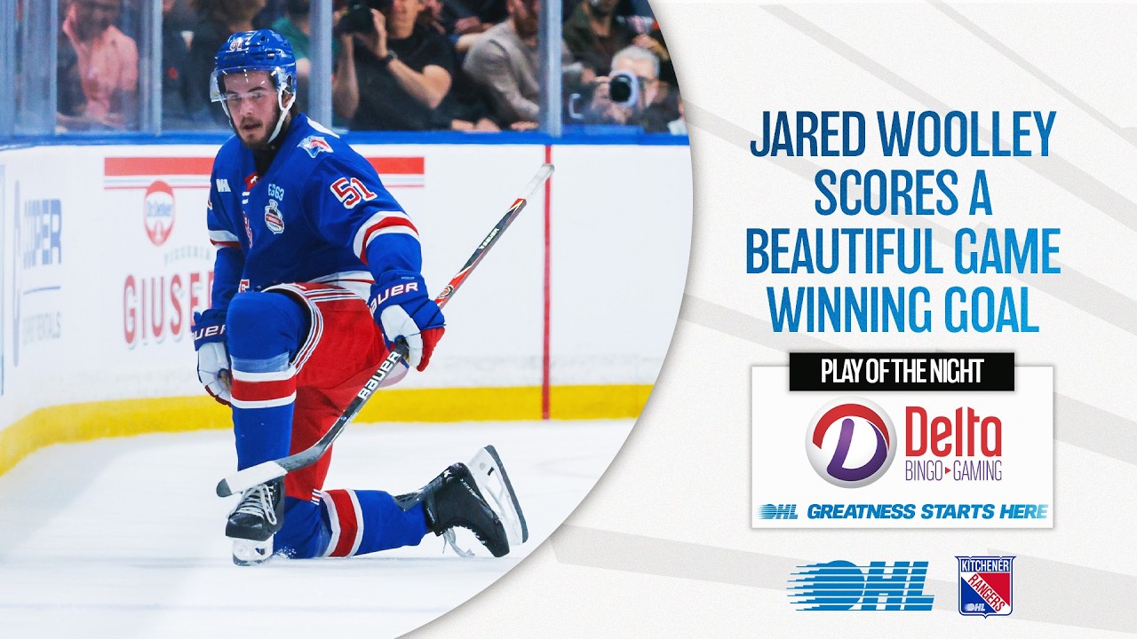 OHL Play of the Night: Jared Woolley scores a beautiful Memorial