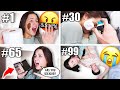 Pranking My Girlfriend 100 TIMES In The SAME DAY!!!