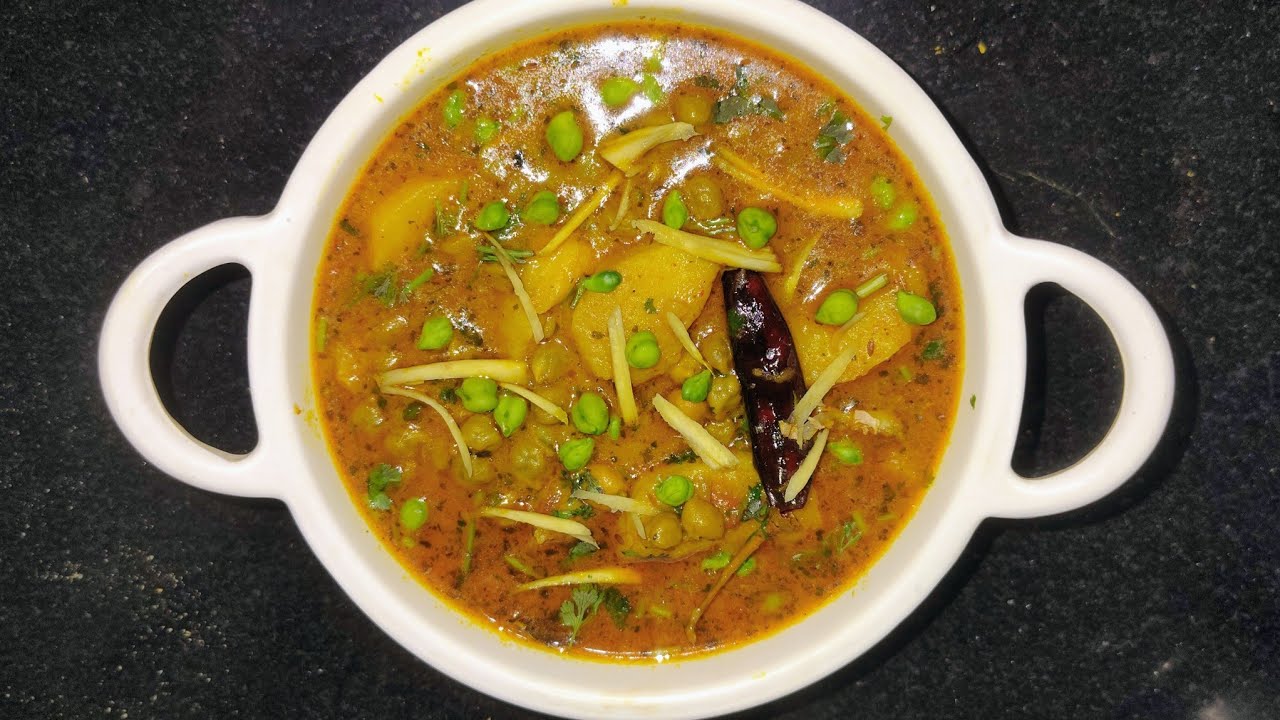 Winter special Hare Chana ki sabji recipe 😋👍