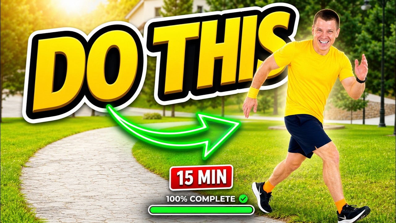 2100 Steps Full Body Standing Workout for a Positive Mindset | Smile to Lose Weight YouTube thumbnail