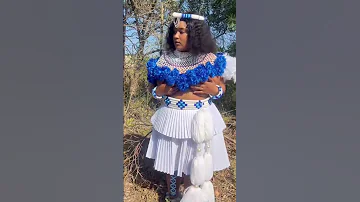Blue Attire Zulu Africa Tradition Culture Shortsfeed Southafrica Zulu Africanfolklore 