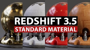 The Best Way to Create Daily Shaders with The New Standard Material in Redshift 3.5