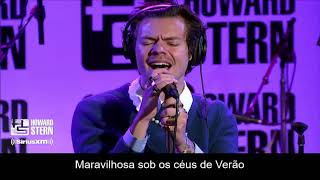 Video thumbnail of "Harry Styles - Adore You - HQ Live on the Howard Stern Show [Tradução/Legendado]"