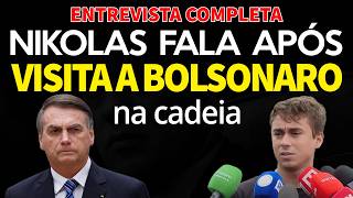NIKOLAS DÁ ENTREVISTA APÓS VER BOLSONARO - COMPLETO