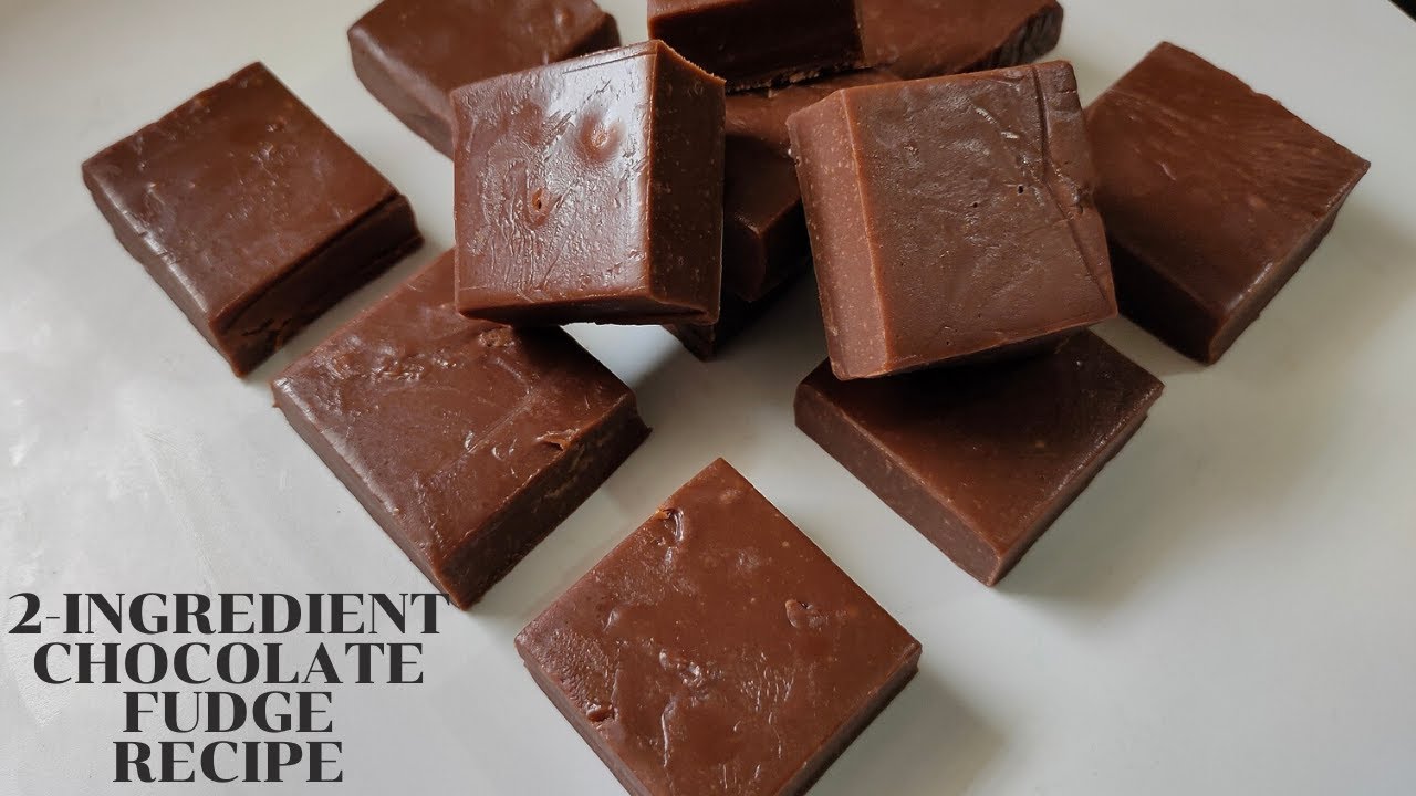 2-Ingredient Chocolate Fudge Recipe | Food | Recipes | Hindi | HD |Video | Harleen