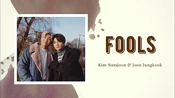 BTS JUNGKOOK & RM - FOOLS || (COVER) LYRICS