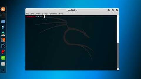 Using Netcat (nc) to listen for incoming connections [on Kali]
