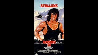 Opening To Rambo III 1995 VHS