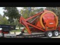 PD1000TIF portable diesel tire recycling system