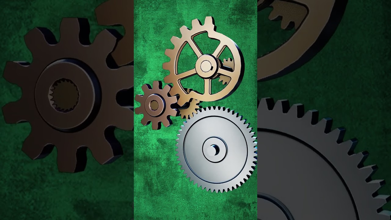This Gear Trick Will Blow Your Mind! 🤯⚙️ #shorts #shortvideo #science #engineering