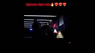 lightsaber Duels now vs then