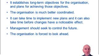 Advantages and disadvantages of strategic planning - ACCA Strategic Business Leader (SBL)
