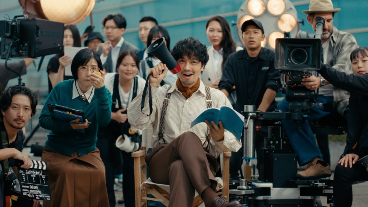 日総工産CM「映画監督、斎藤工篇」