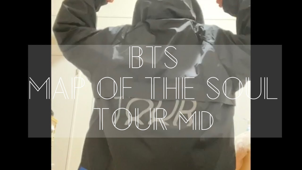 BTS MOS TOUR グッズ一次販売 ANORAKパーカー着てみました/Saaya