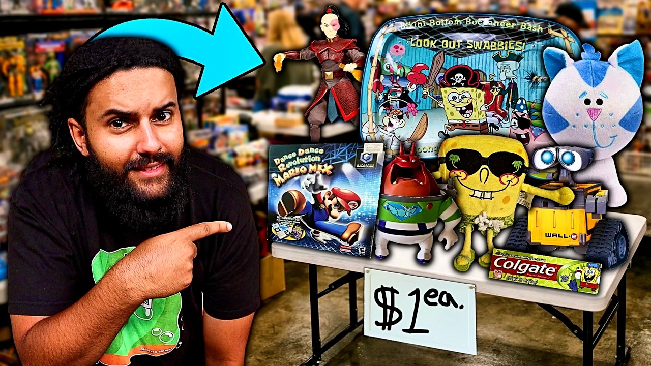 These Flea Market Vintage Toys Were So Cheap It Felt Illegal…