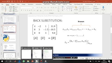 05. Python Lesson: Eliminasi gauss part 5