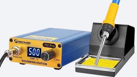 MECHANIC Intelligent temperature control anti-static soldering station T12 Pro