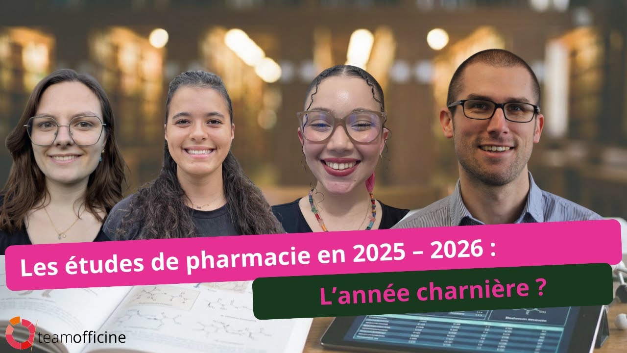 Les études de pharmacie en 2025 – 2026 : l’année charnière ?