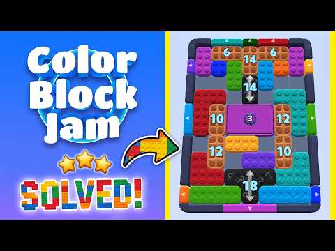 Color Block Jam - Level 1424 (1421) Walkthrough 🧩 | New Update Solution (Rollic Games) 📱